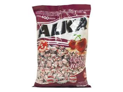 CARAMELO ALKA CHERRY MENTOL RELLENO 400 GR