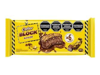 ALFAJOR BLOCK X BANDEJA DE 6 UNIDADES