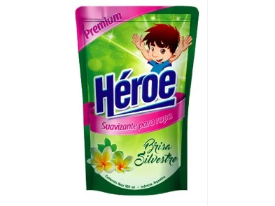 SUAVIZANTE PARA ROPA HEROE BRISAS SILVESTRE 900ML