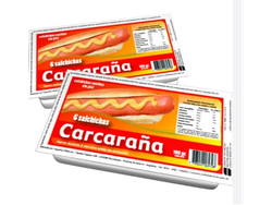 SALCHICHAS CARCARAÑA X 6 UNIDADES
