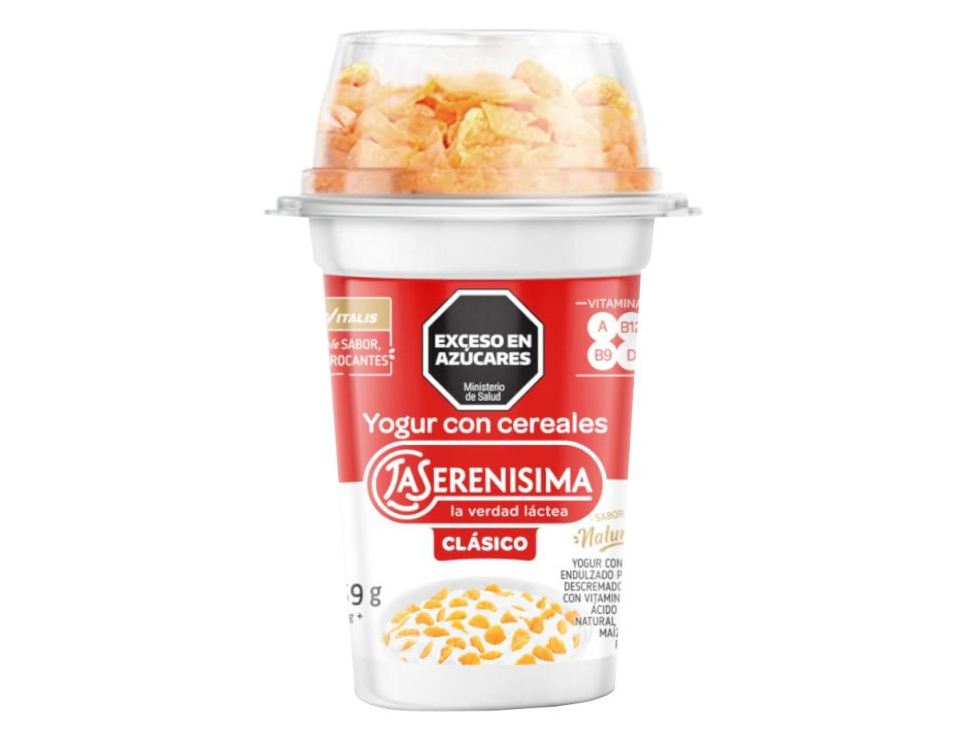 YOGURT CON CEREALES SABOR NATURAL X154G