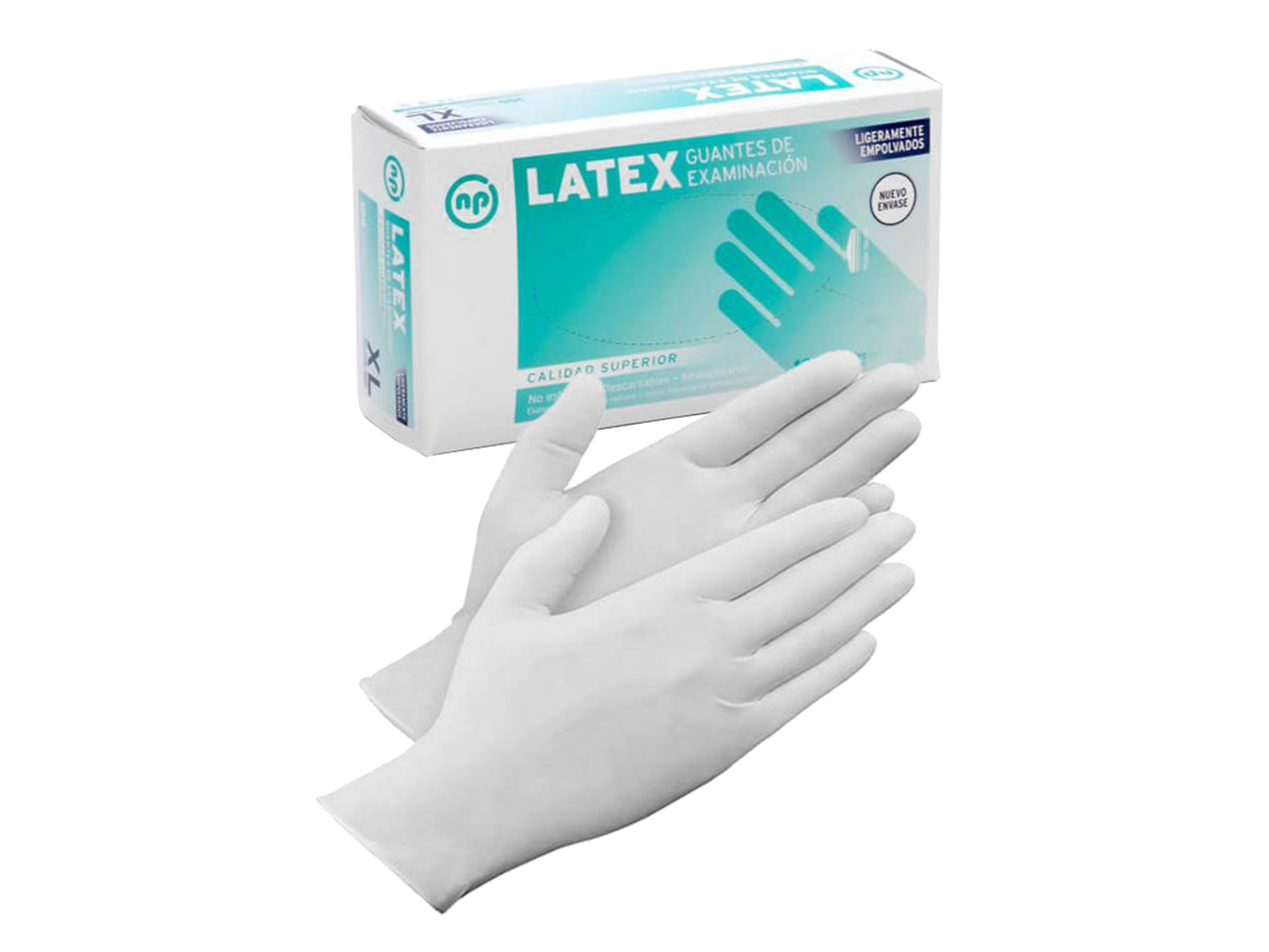 GUANTE LATEX XL (100 UN)