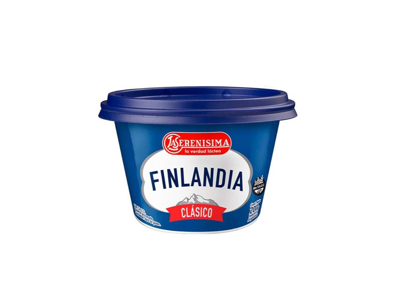 QUESO UNT FINLANDIA CLASICO LA SERENISIMA 180G