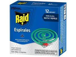 ESPIRAL RAID SOBRE X 4 UNIDADES (CX12 SOBRES)