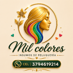 Logo Mil colores insumos peluquería