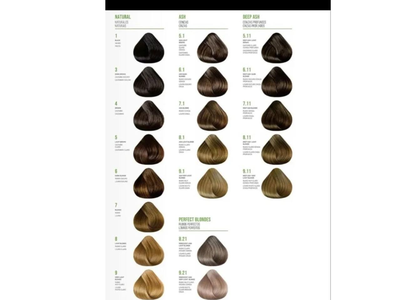 CARTA DE COLOR SIN AMONIACO FIDELITE