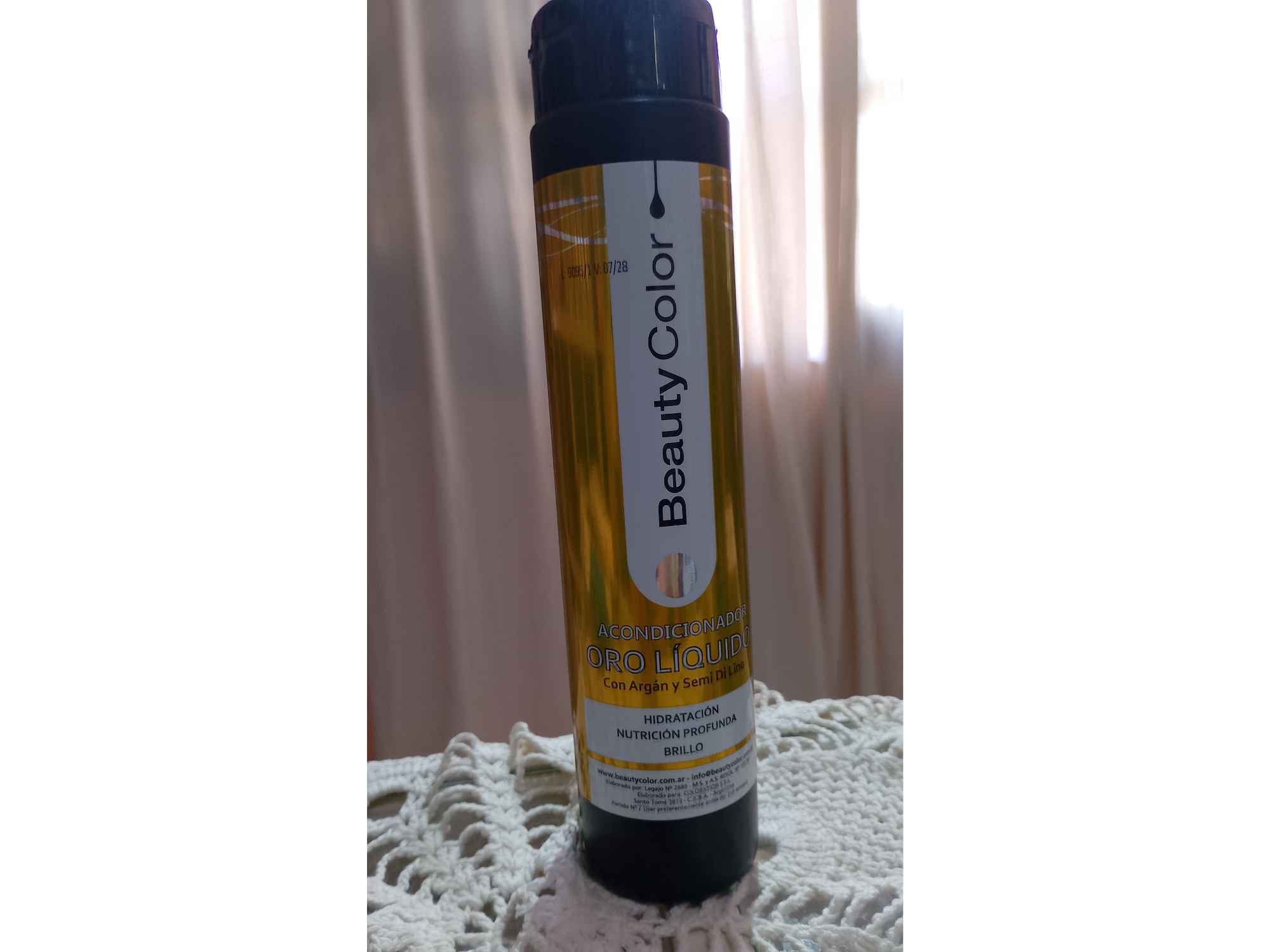 Acondicionador beauty oro líquido