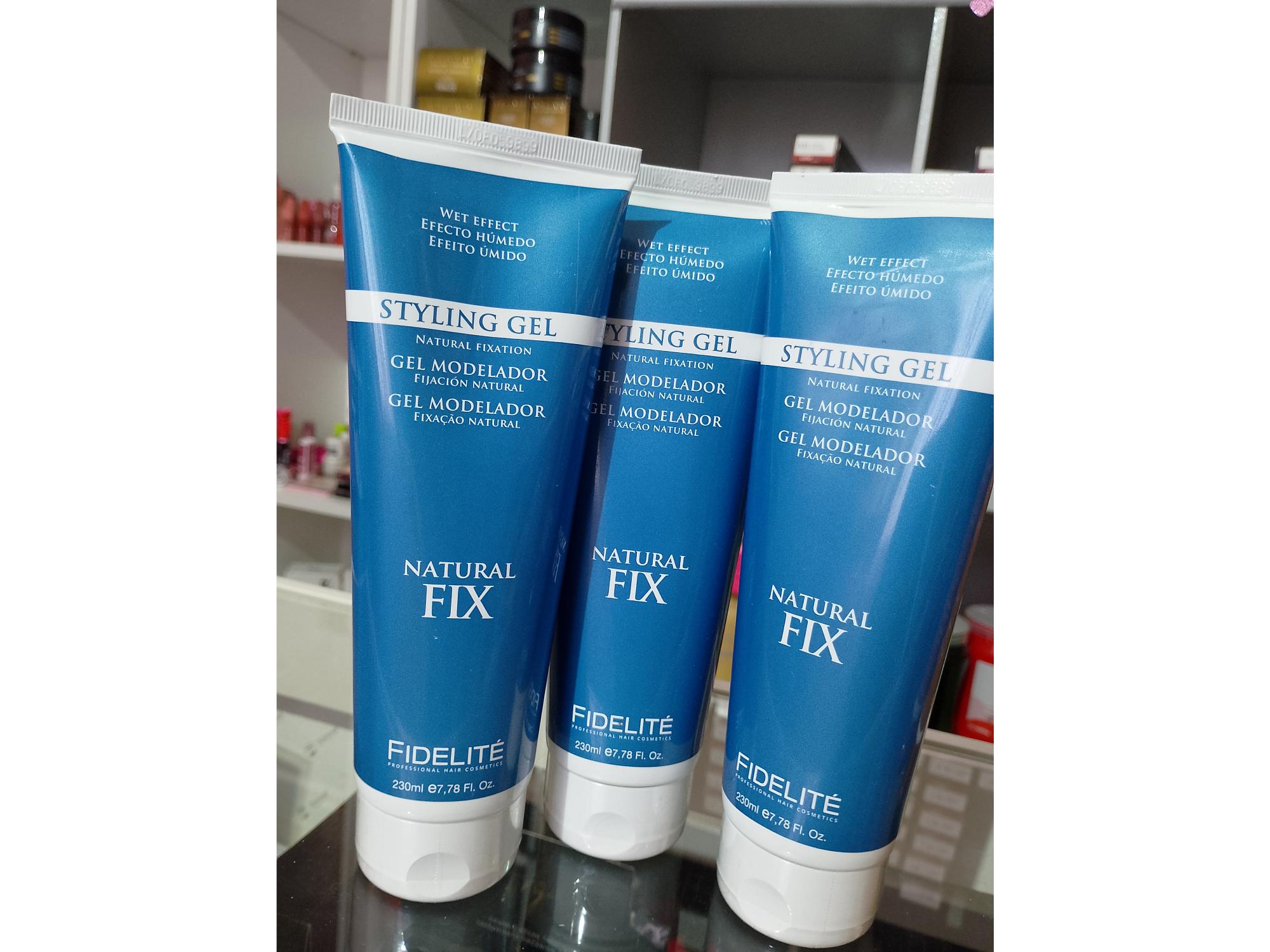 GEL EFECTO NATURAL FIDELITE 230ML