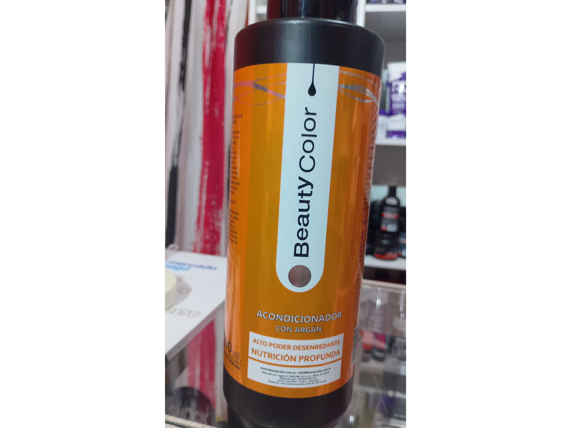 Acondicionador litro Argan