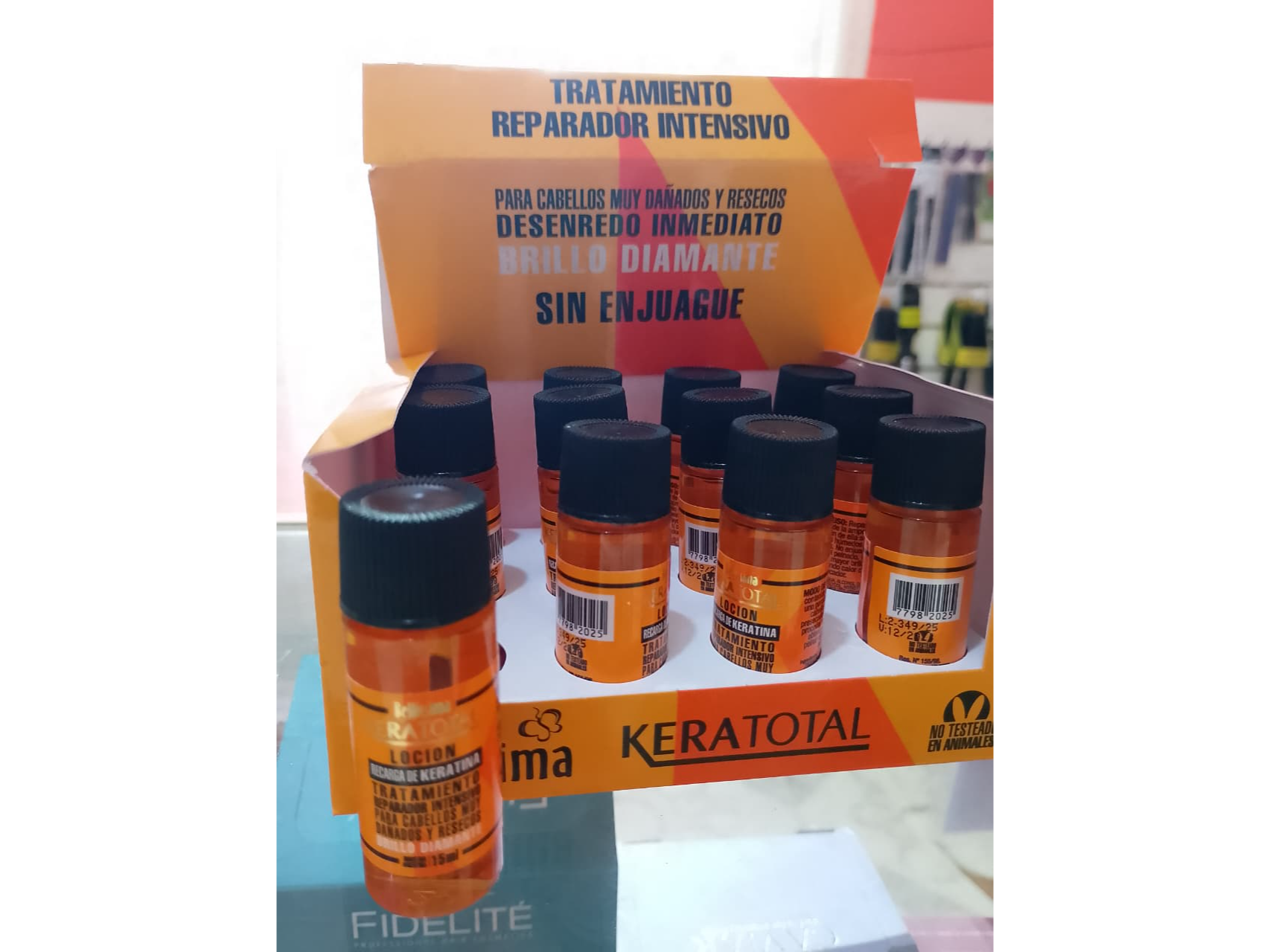 Ampolla bellísima keratotal sin enguaje