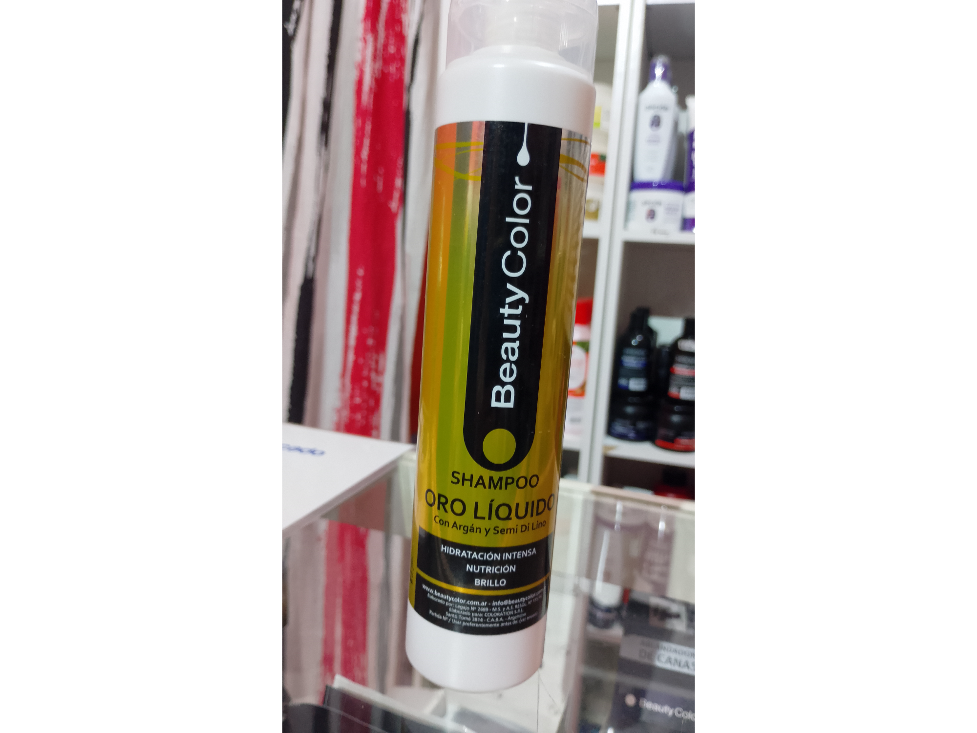 Shampoo oro líquido 370ml beauty