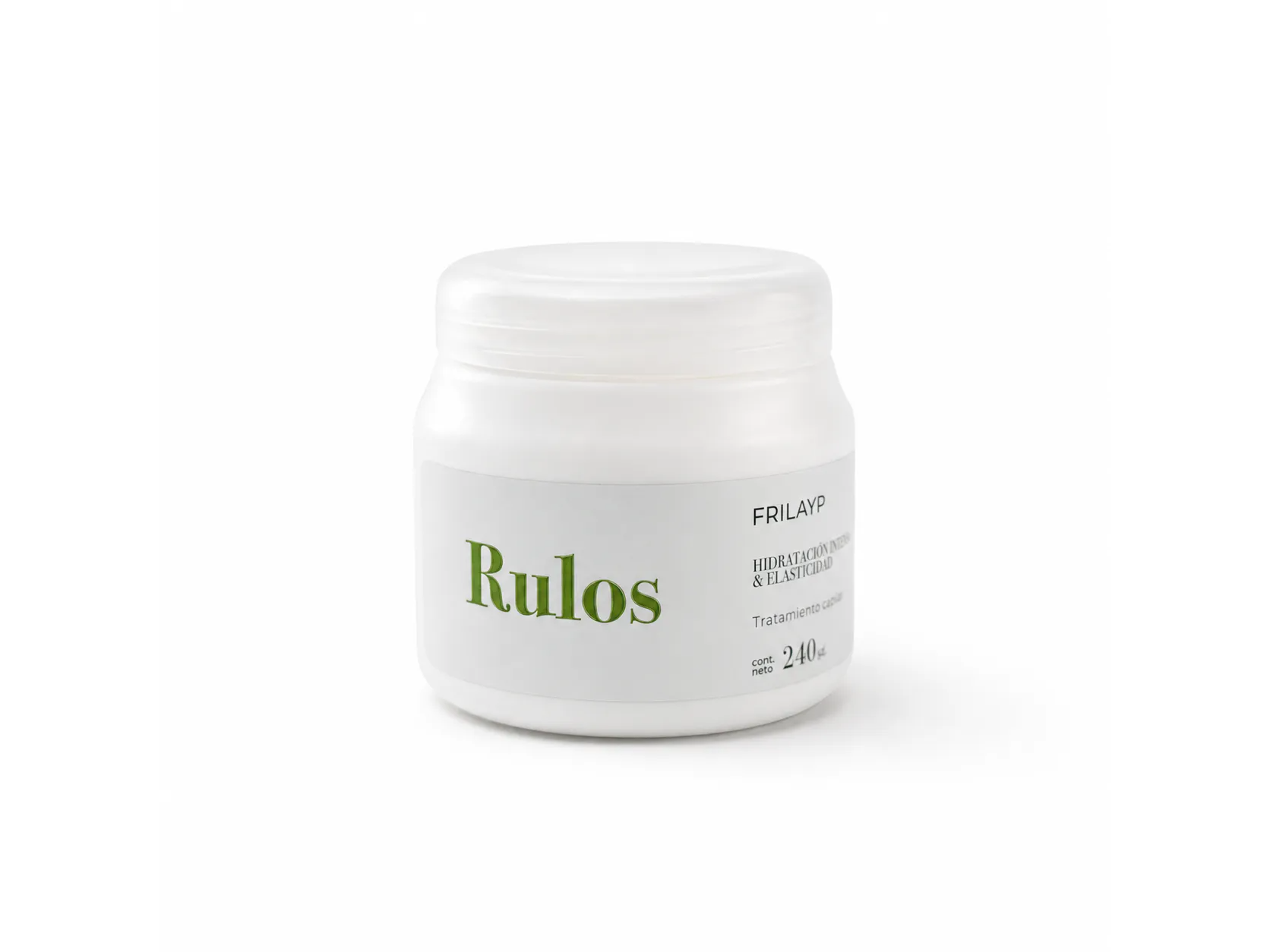 Frilayp bañó de crema rulos