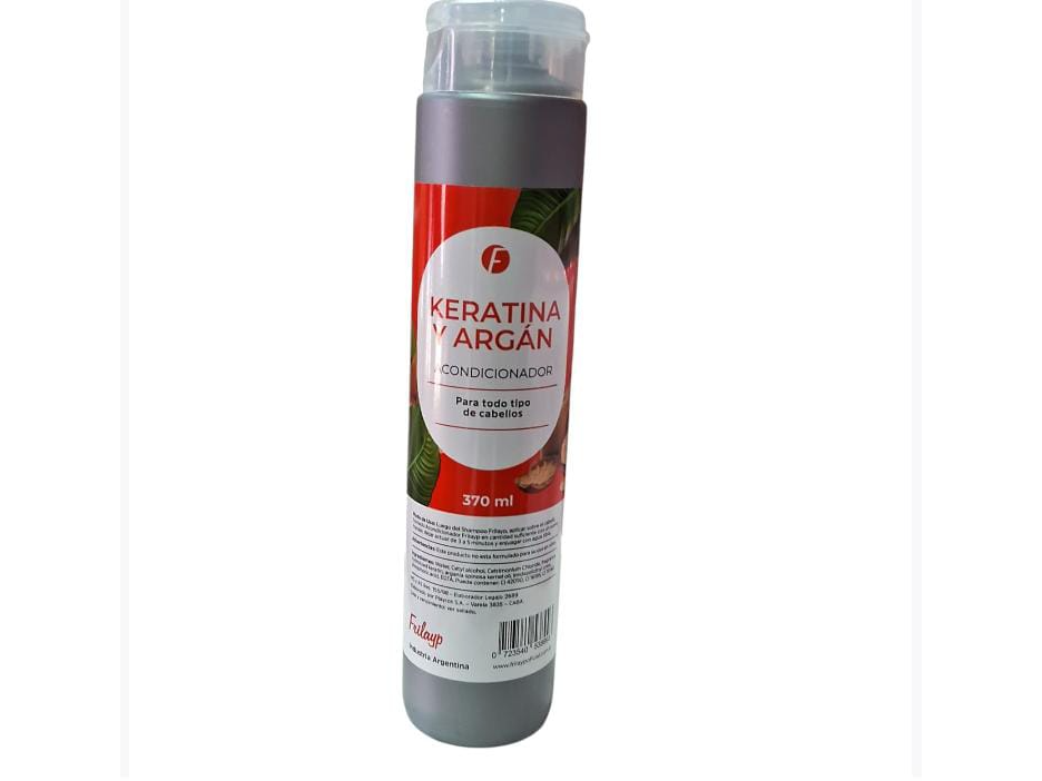 Acondicionador keratina 370ml frilay