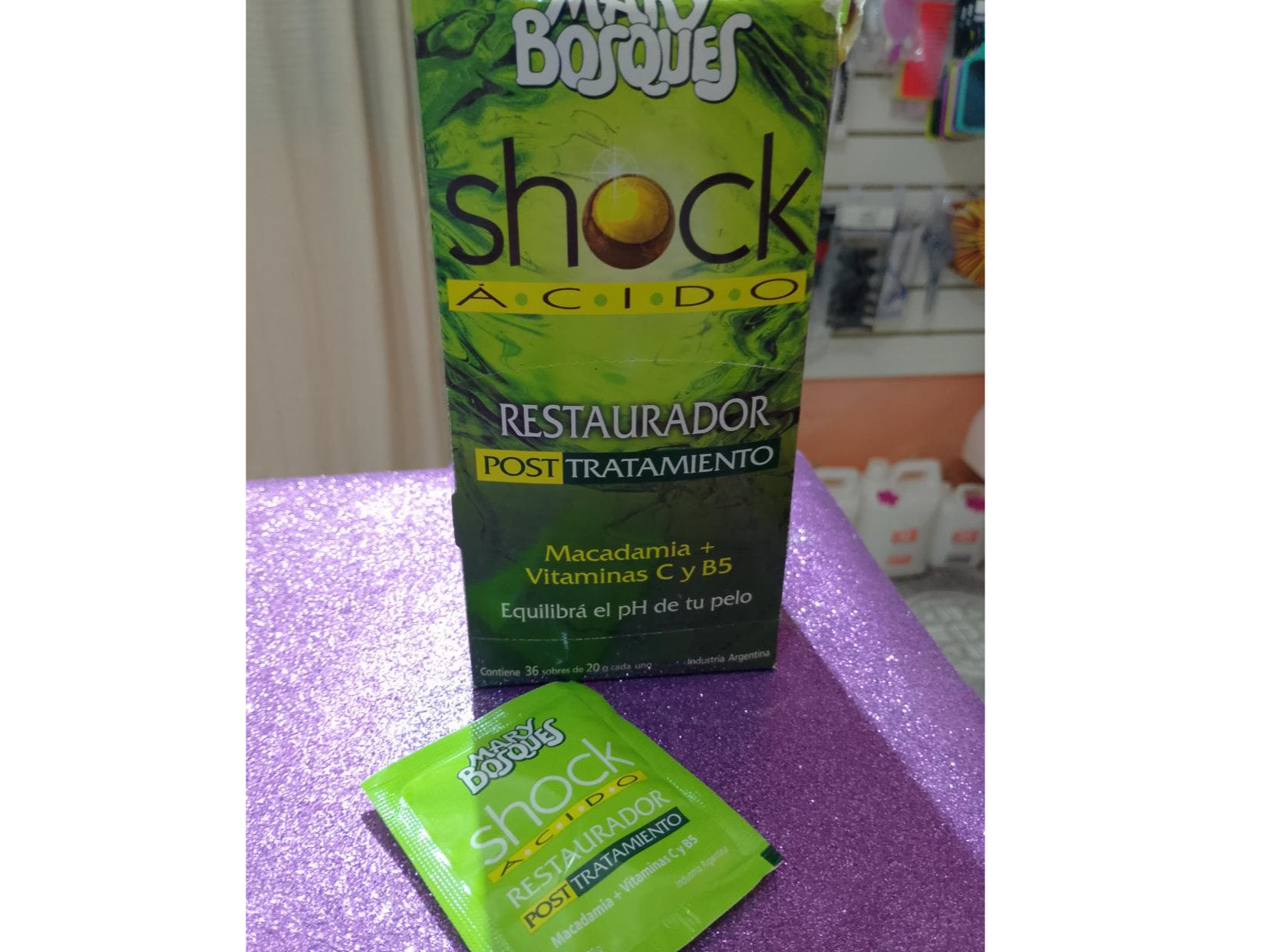 Mary bosques Sachet ácida