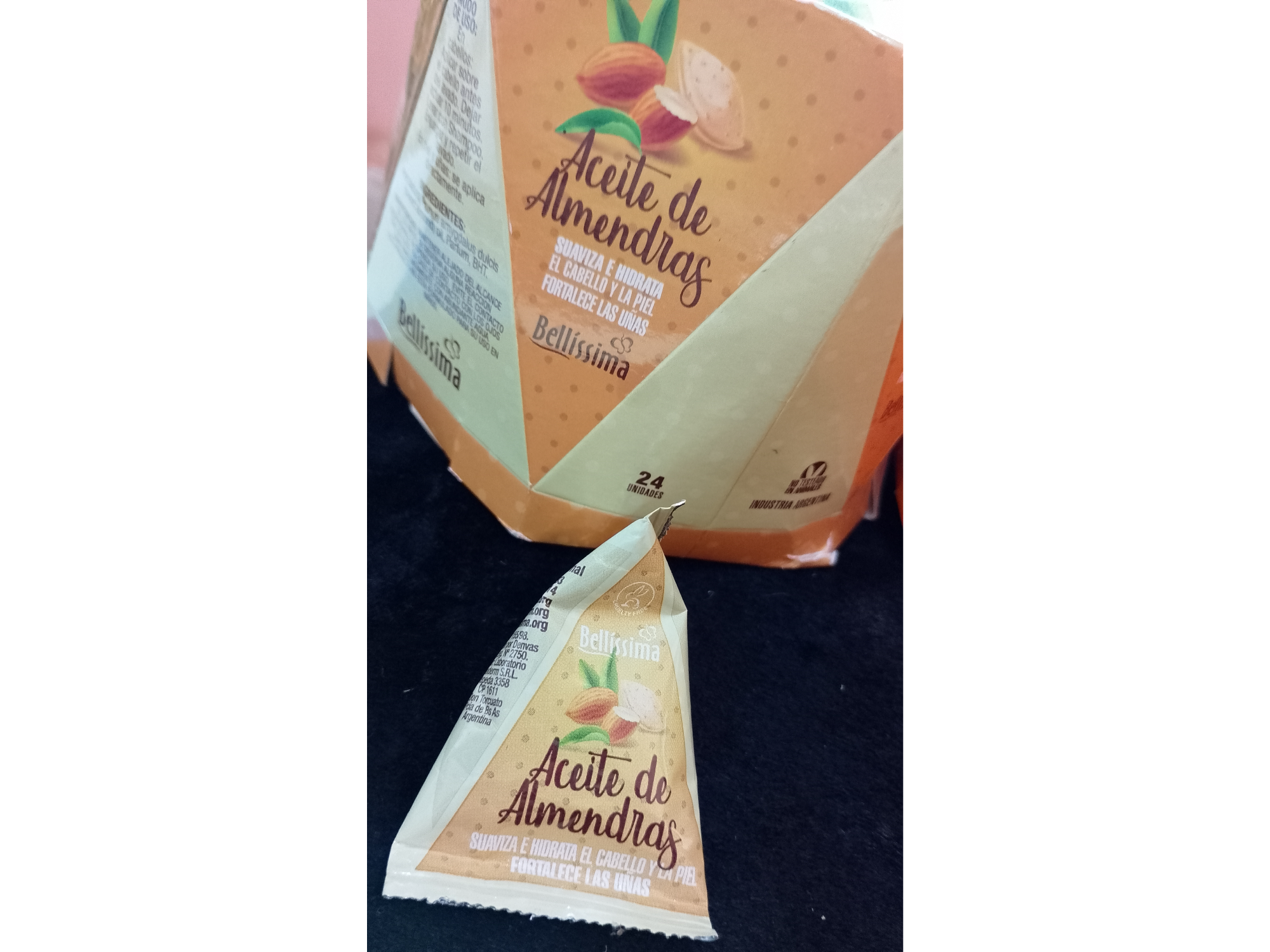 Bombón sérum de almendras bellísima