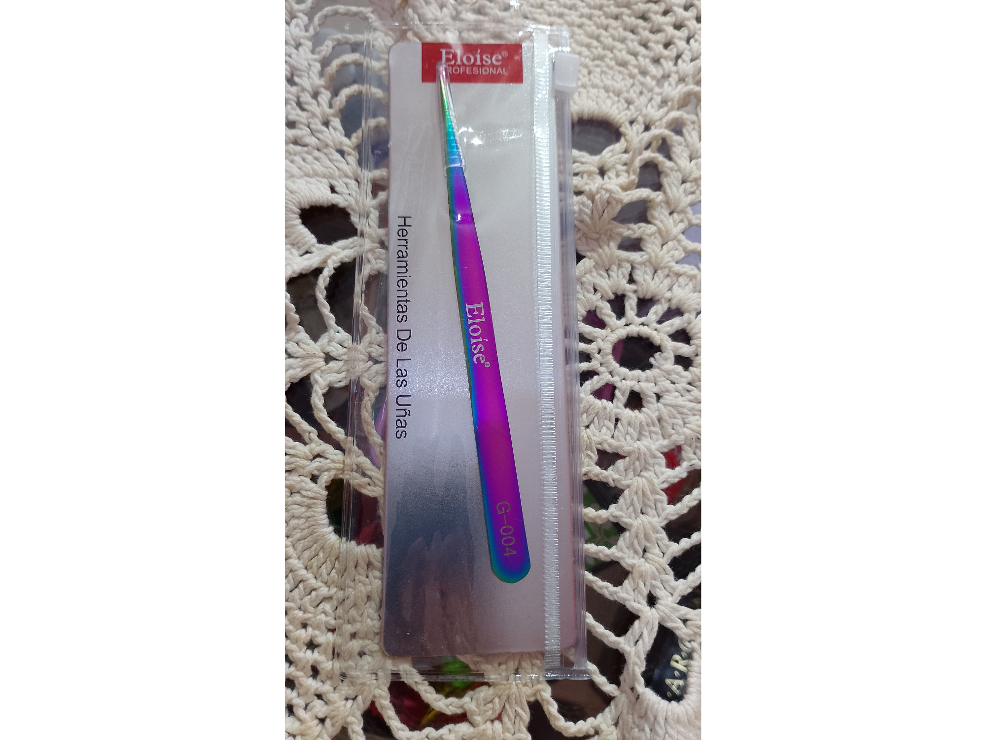 Pinza pestañas