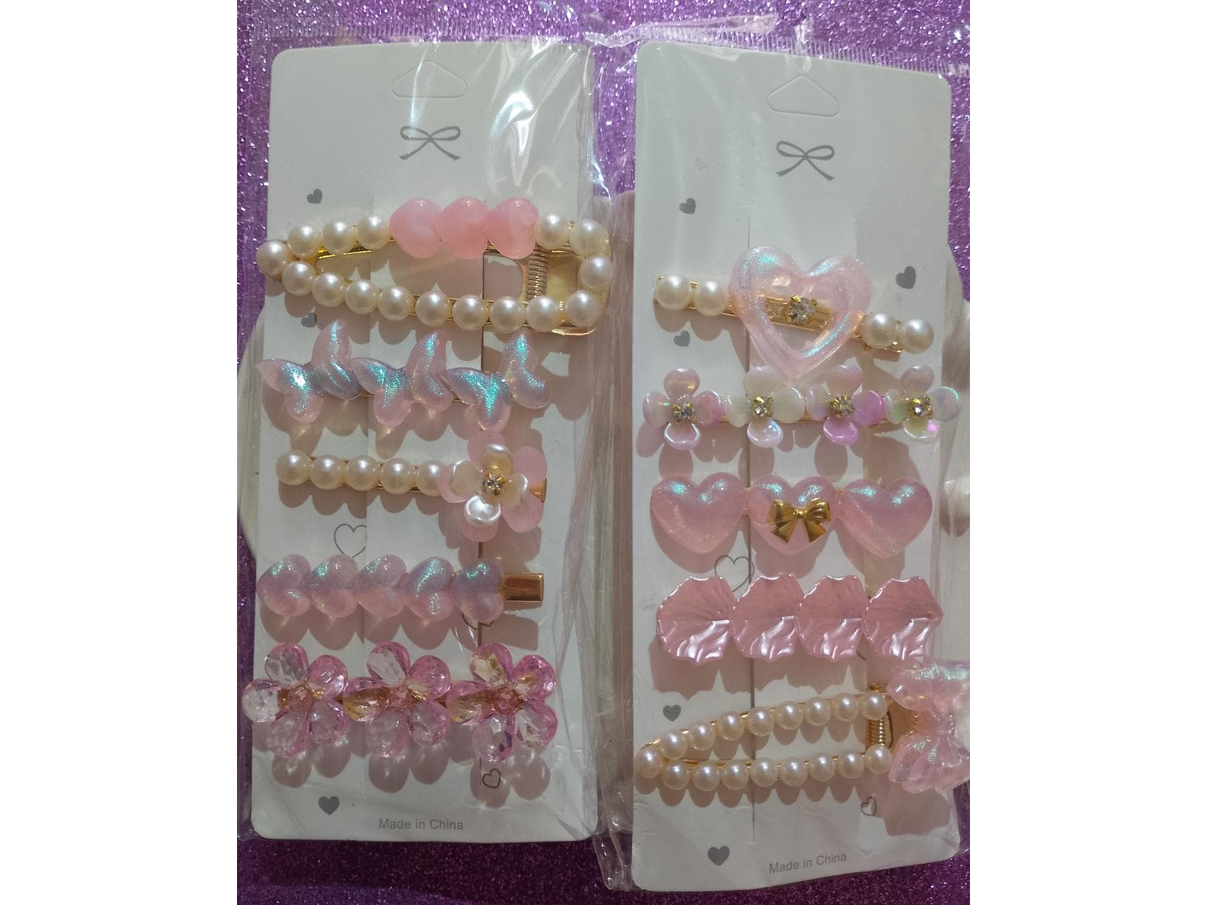 Hebillas rosado X5 u