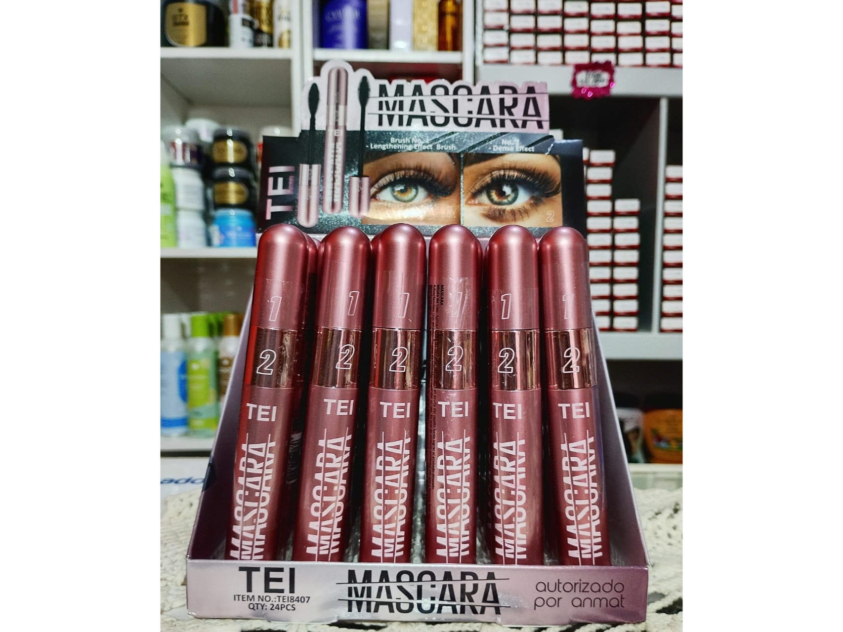 Máscara de pestañas tei