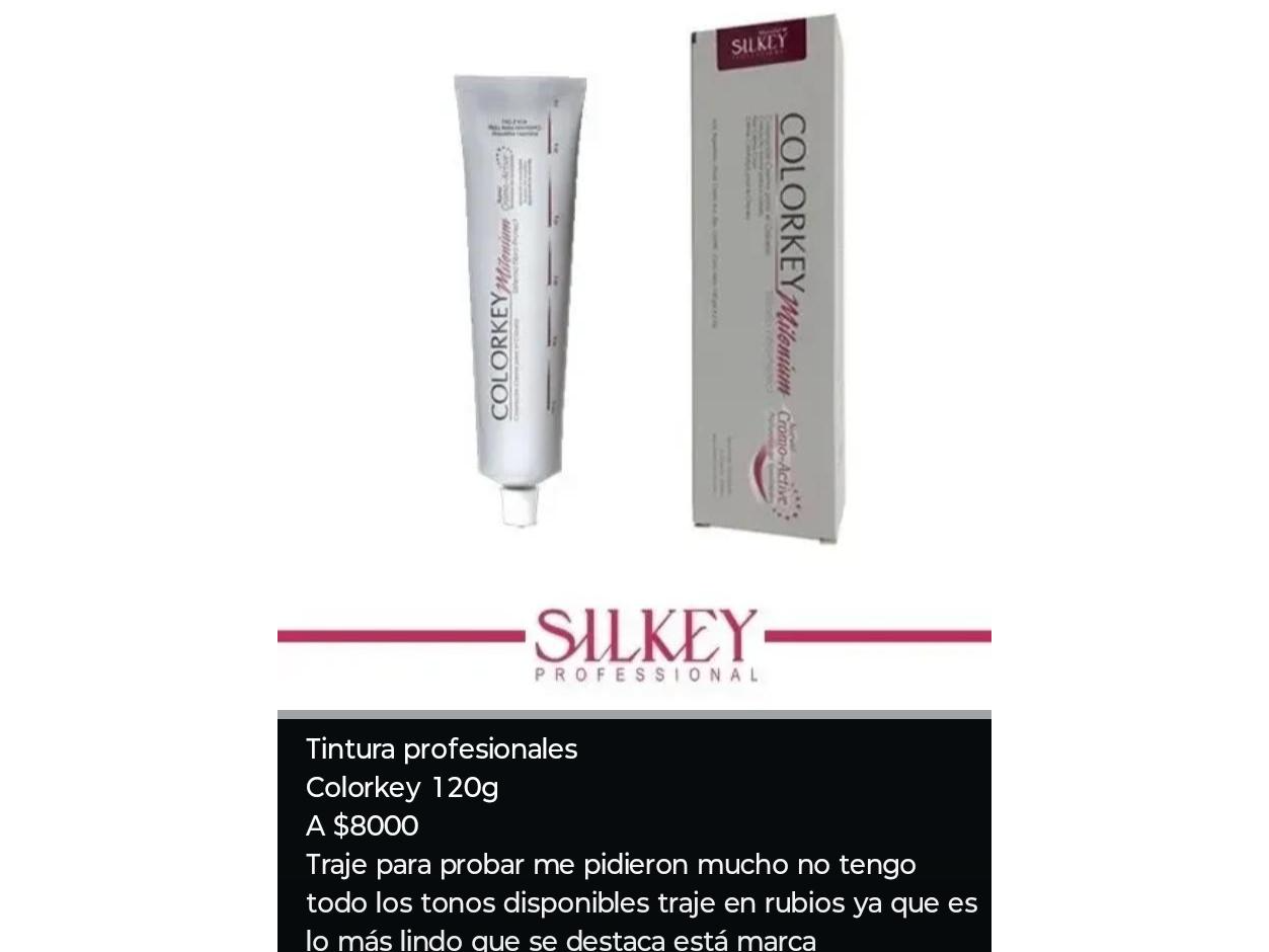 Tintura silkey Milenium 120g