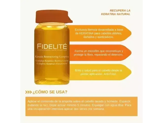 AMPOLLA KERATINA FIDELITE