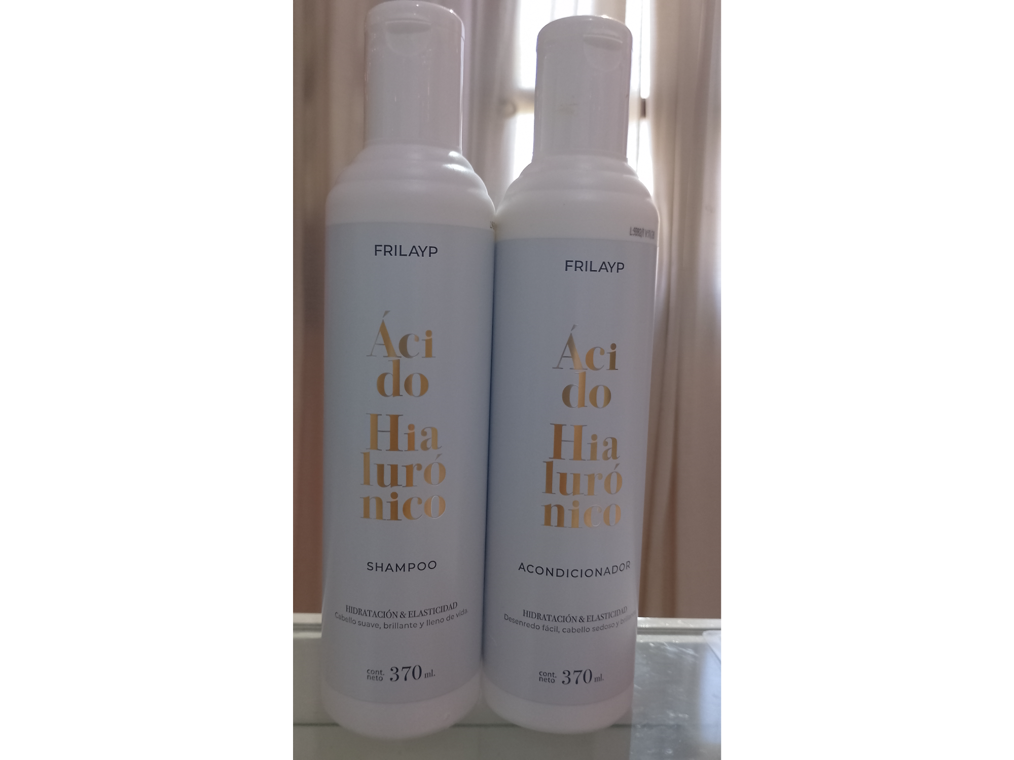 Shampo o Acondicionador Acido Hyaluronico 370ml Frilayp