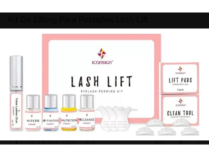 Lifting de pestañas iconsign