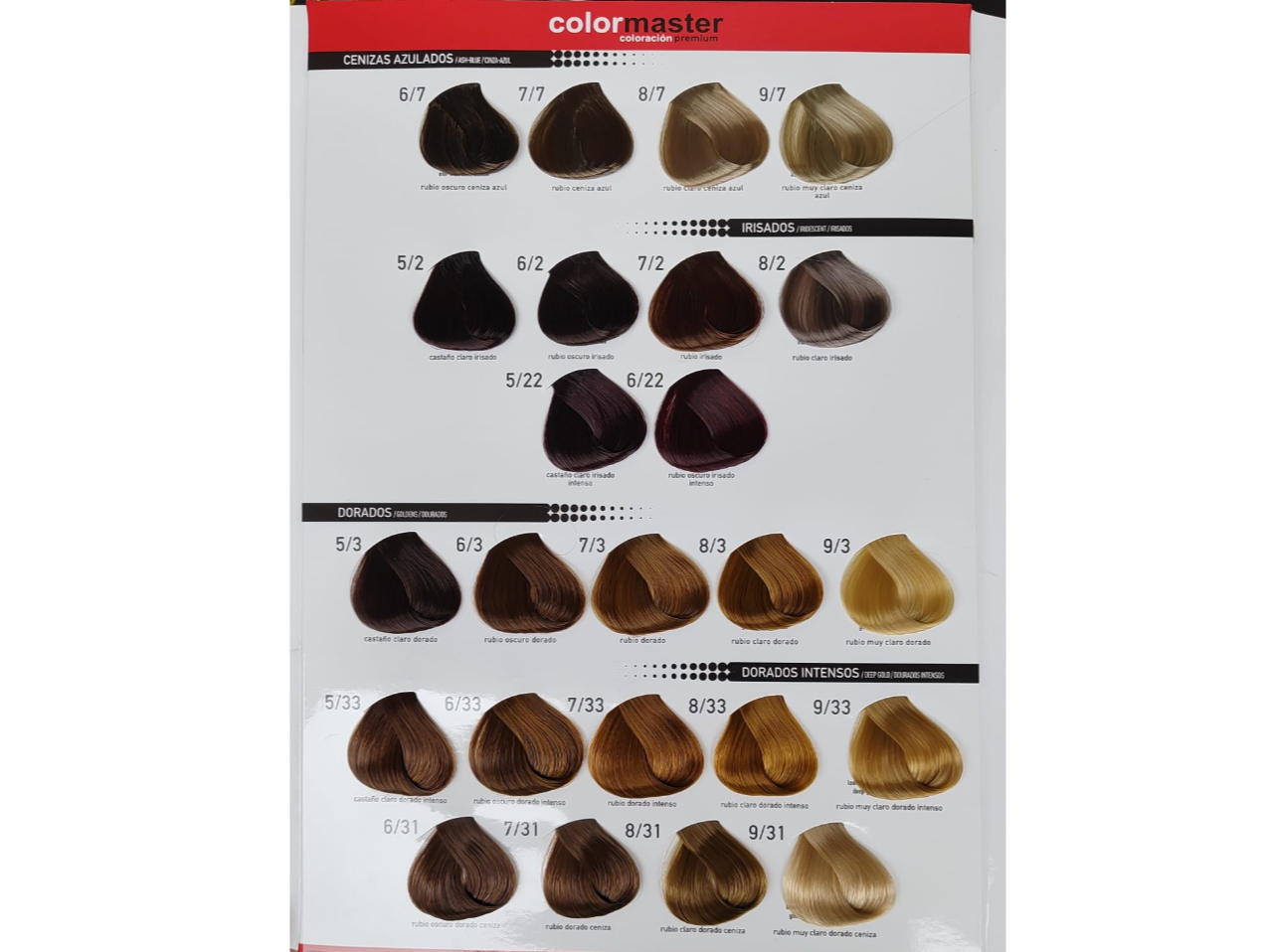 Carta de colores FIDELITE