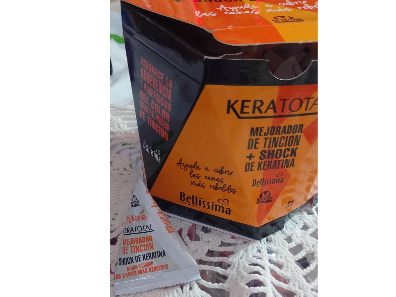 Bombón bellísima ayuda a cubrir las canas mas rebeldes x2