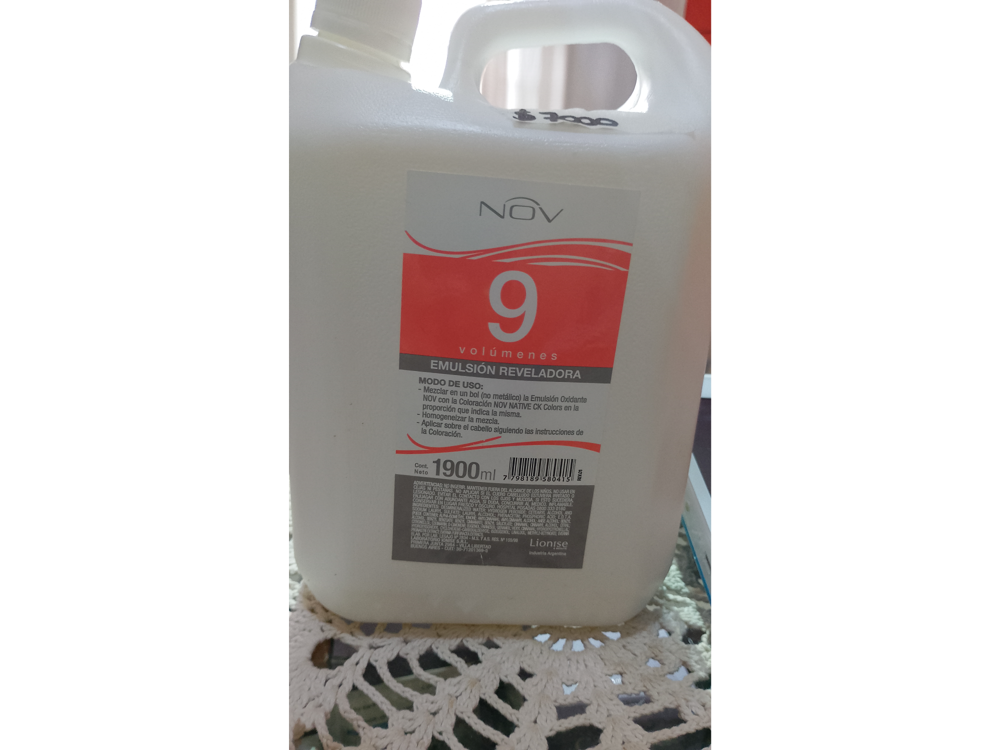 Oxidante 9v 1900ml nov