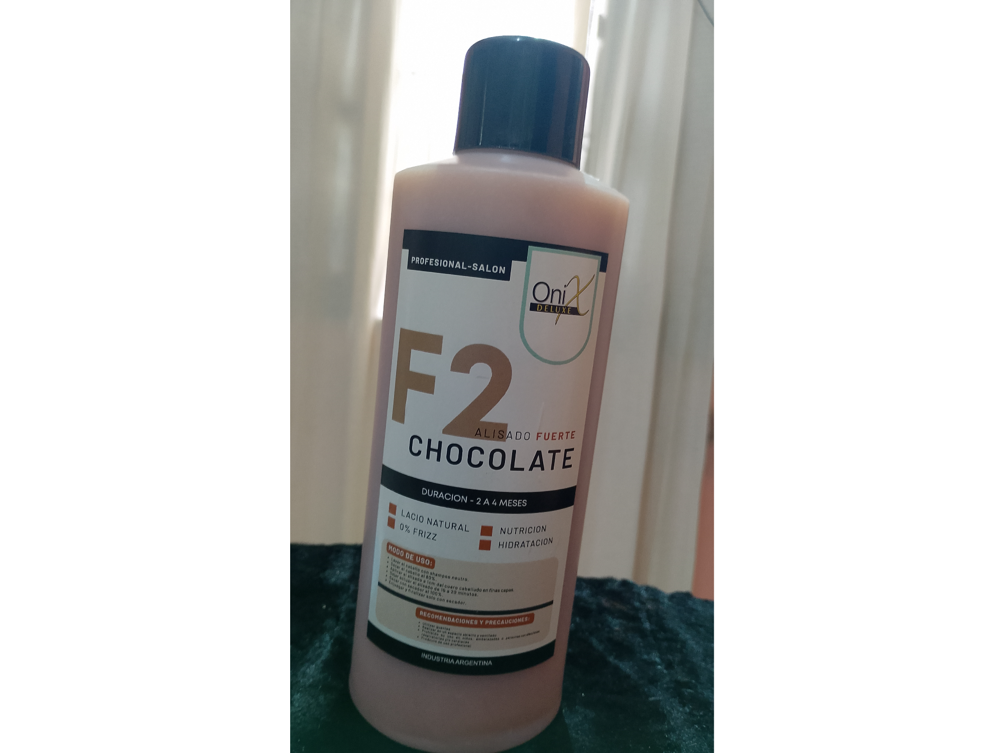 Alisado chocolate litro ónix