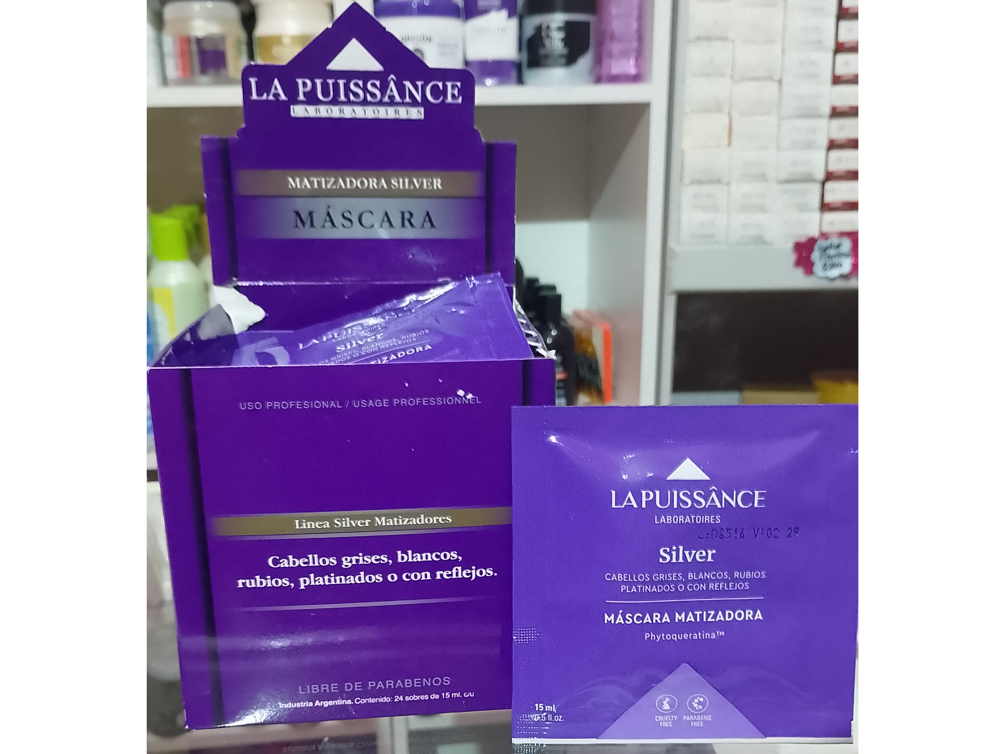 Sachet matizador violeta pussing