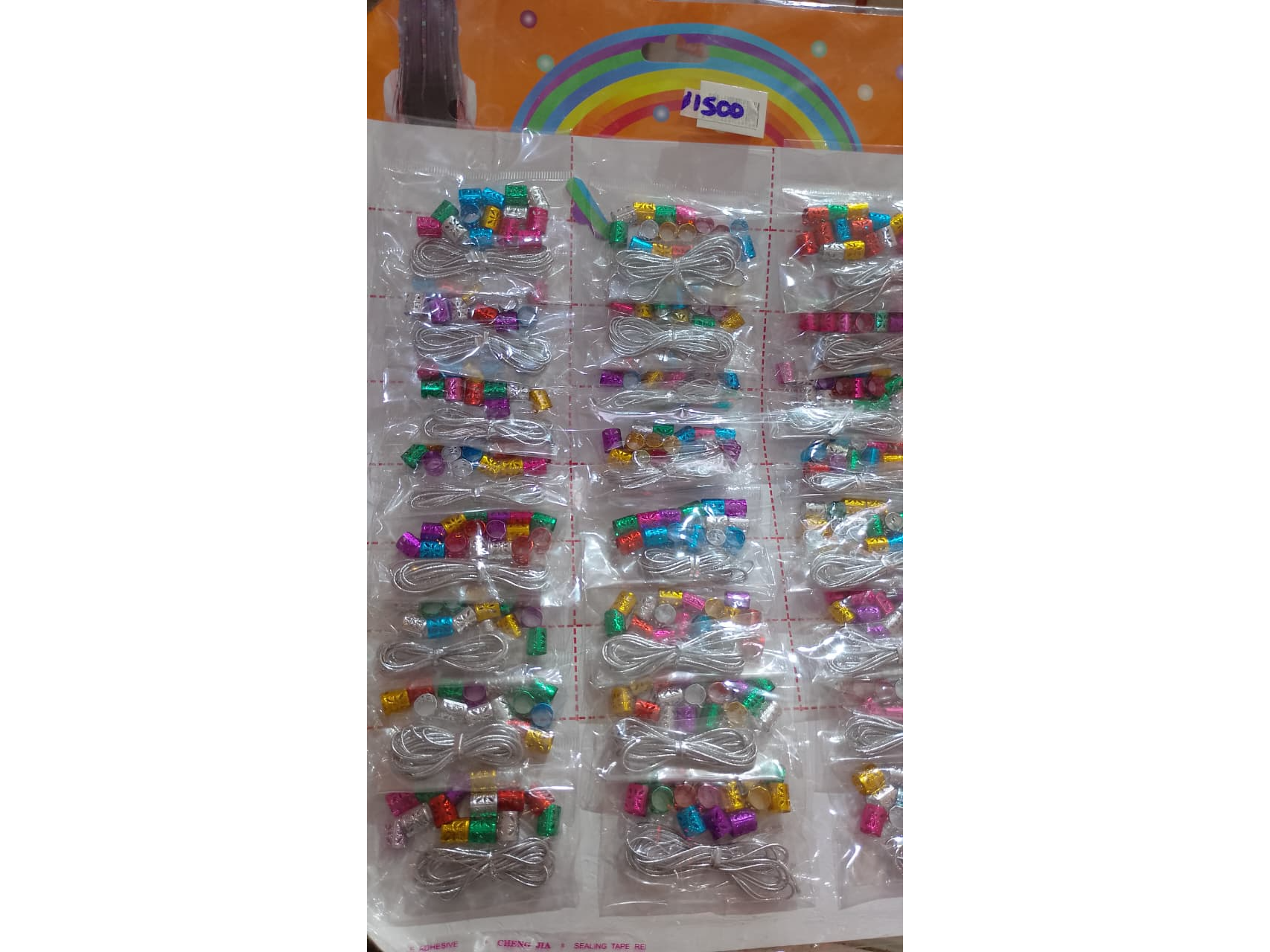 Argolla para trenzas