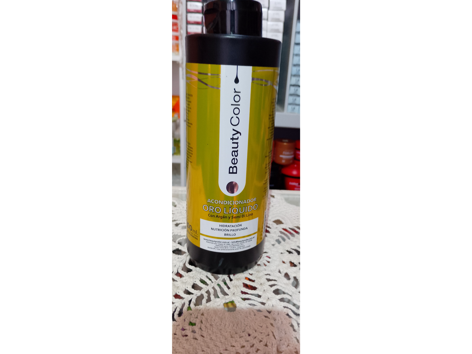 Acondicionador oro líquido beauty 900ml