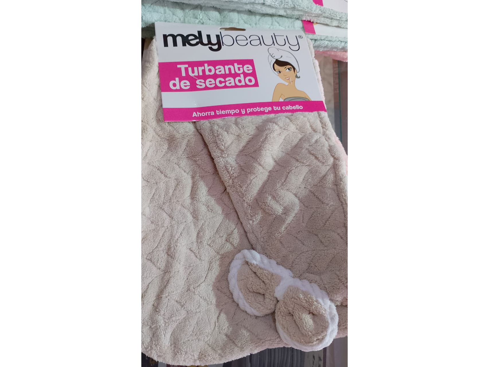 Turbante beige