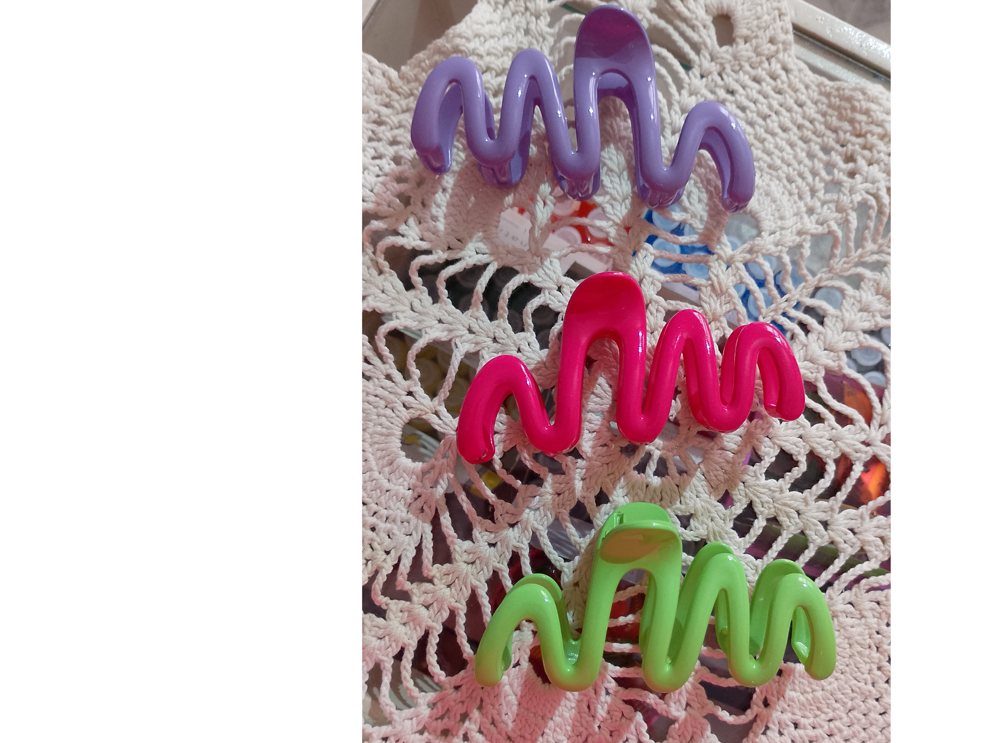 Broche grande colores