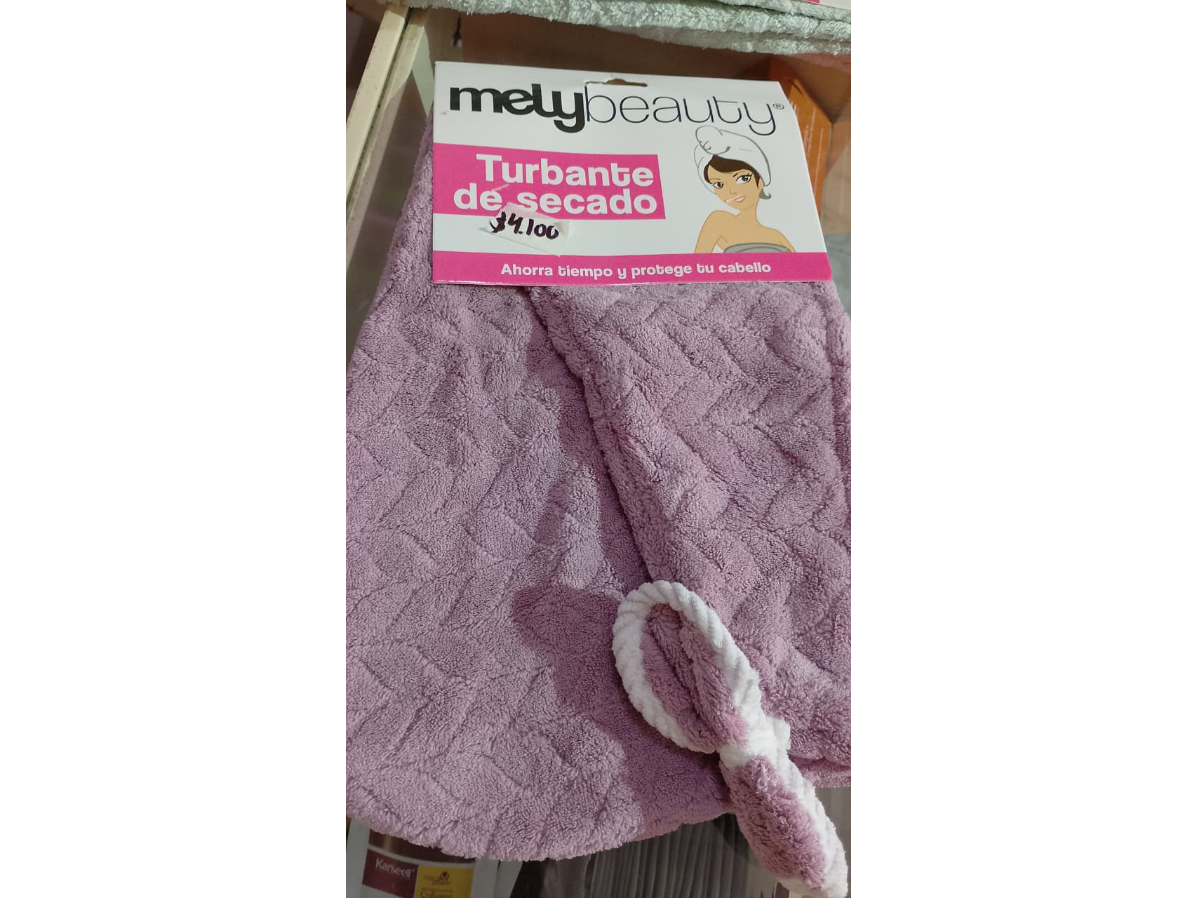 Turbante lila