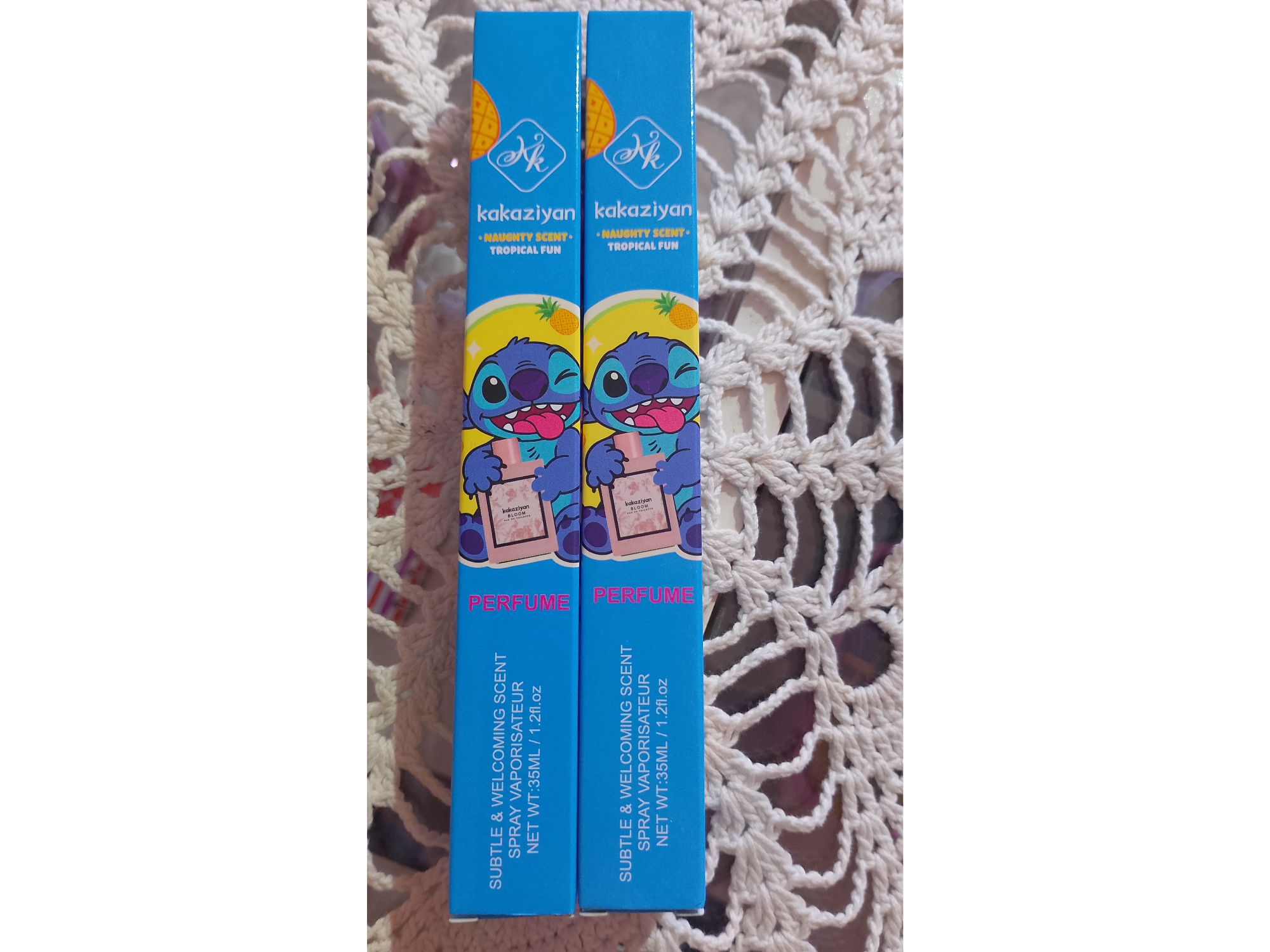 Perfume stitch para niñas