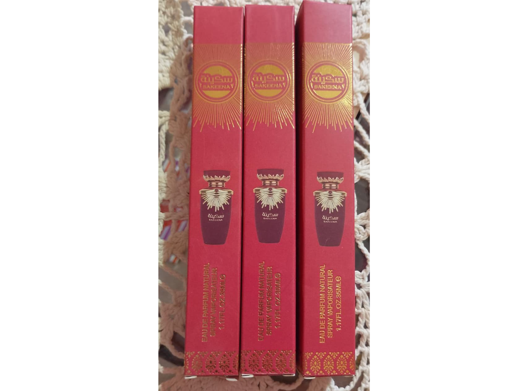 Perfume 35ml SAKEENA mujer