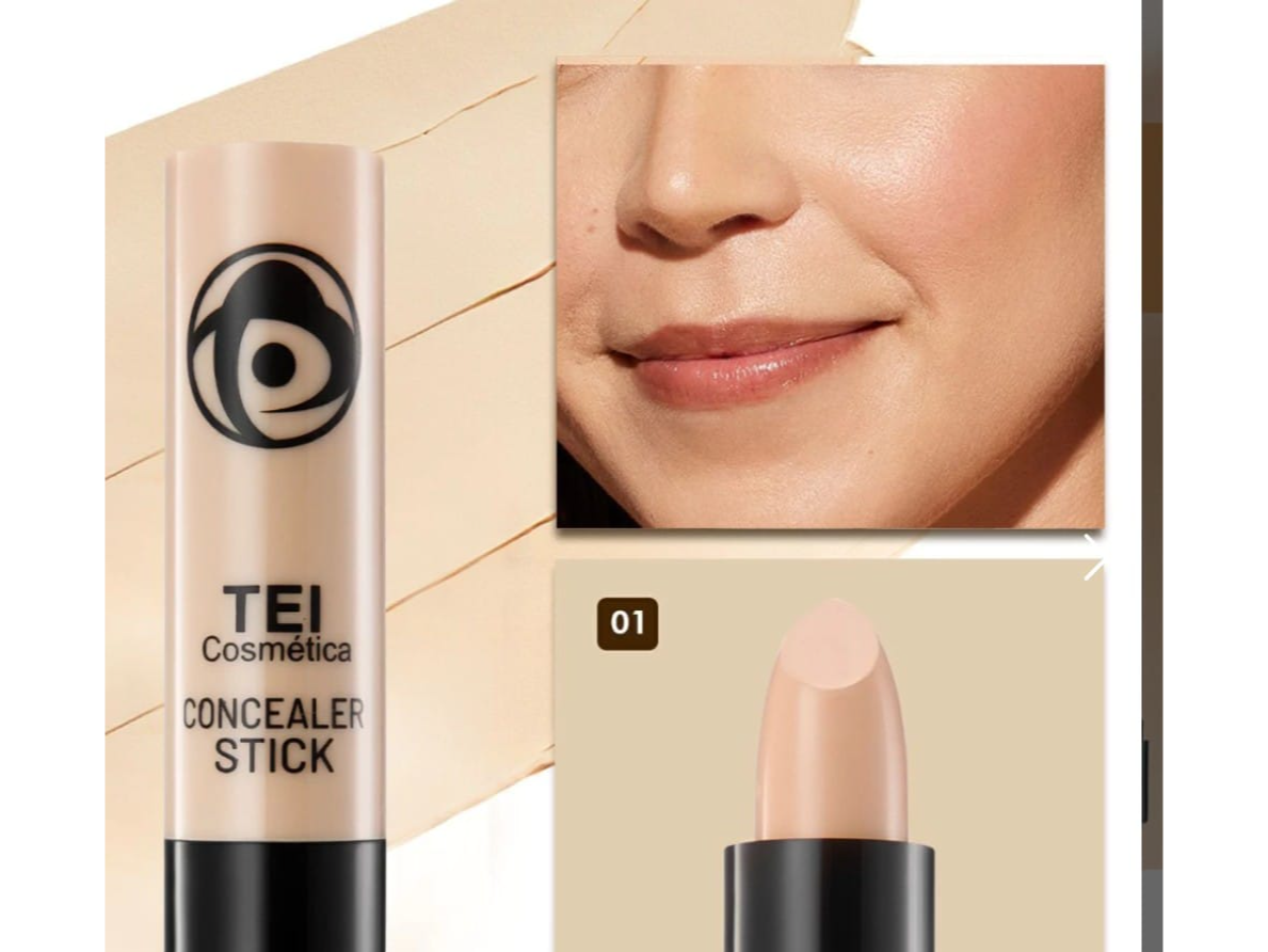 Corrector de ojeras tonos del 1 al 3