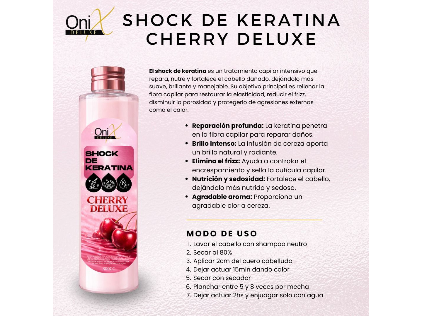 Shock keratina cherry 300ml