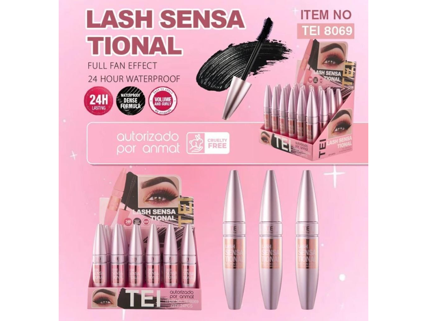 Máscara de pestañas tei