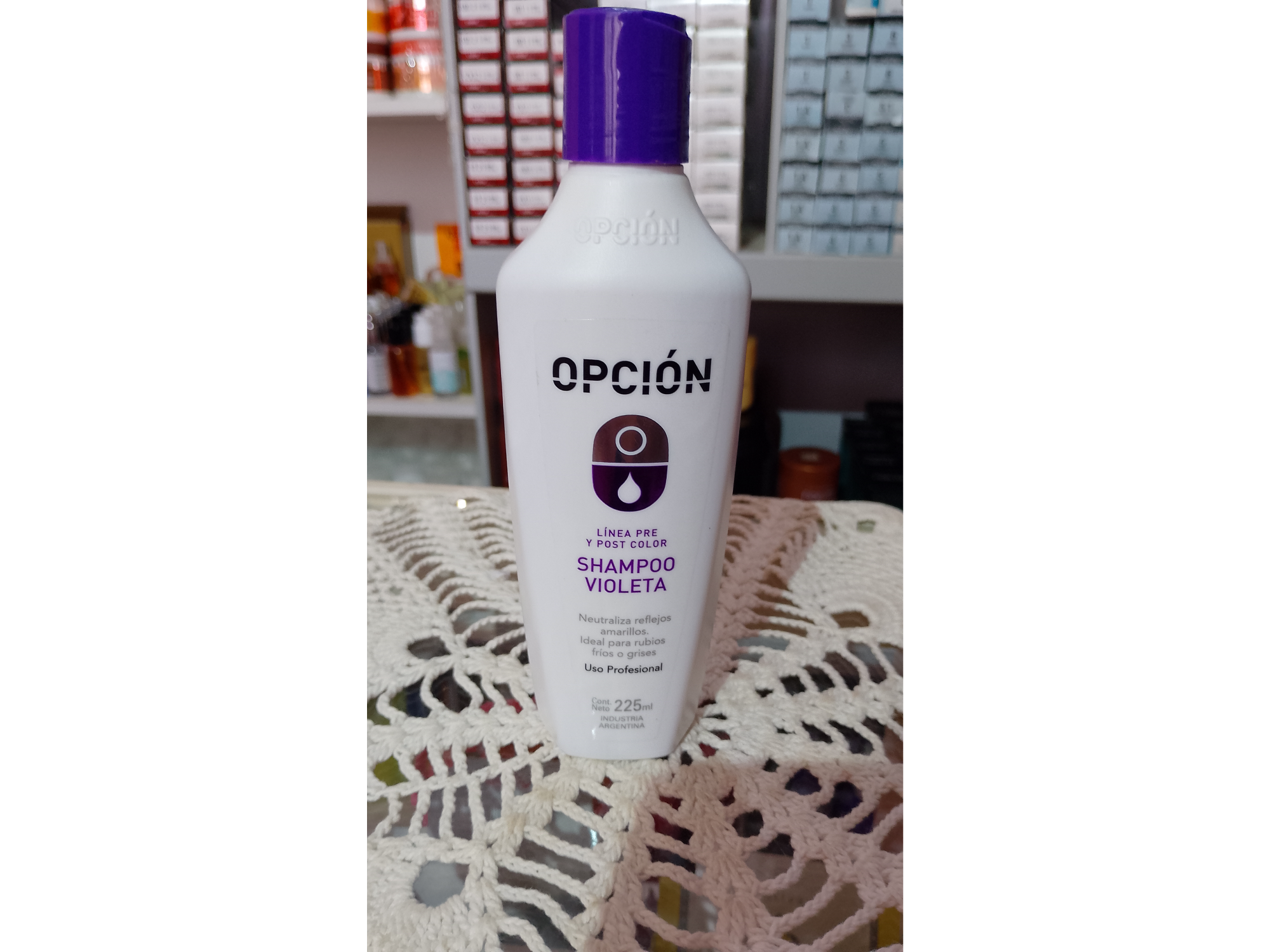 Shampo Matizador violeta OPCIÓN