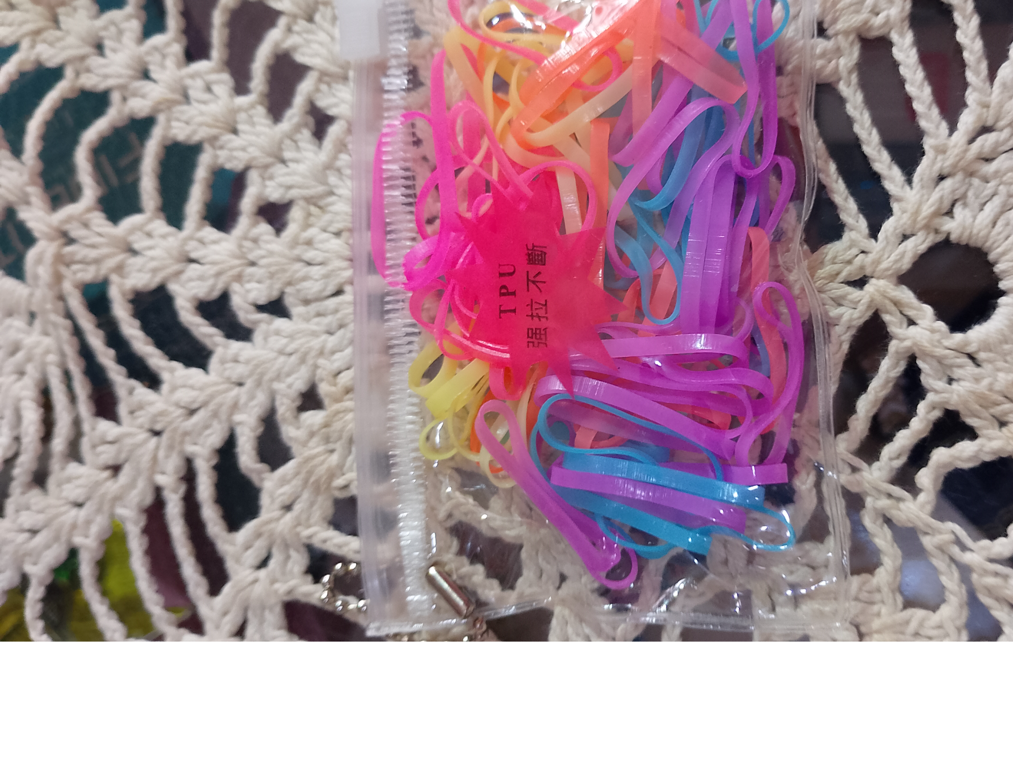 Gomitas trenzas colores