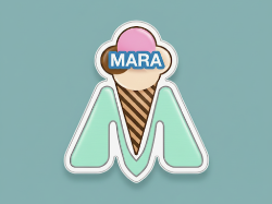 Logo de Mara Helados