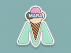 Logo de Mara Helados