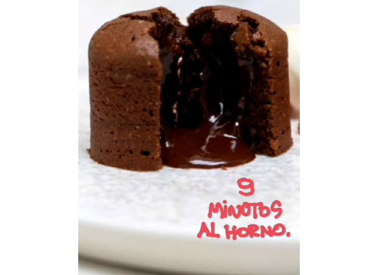 VOLCÁN DE CHOCOLATE