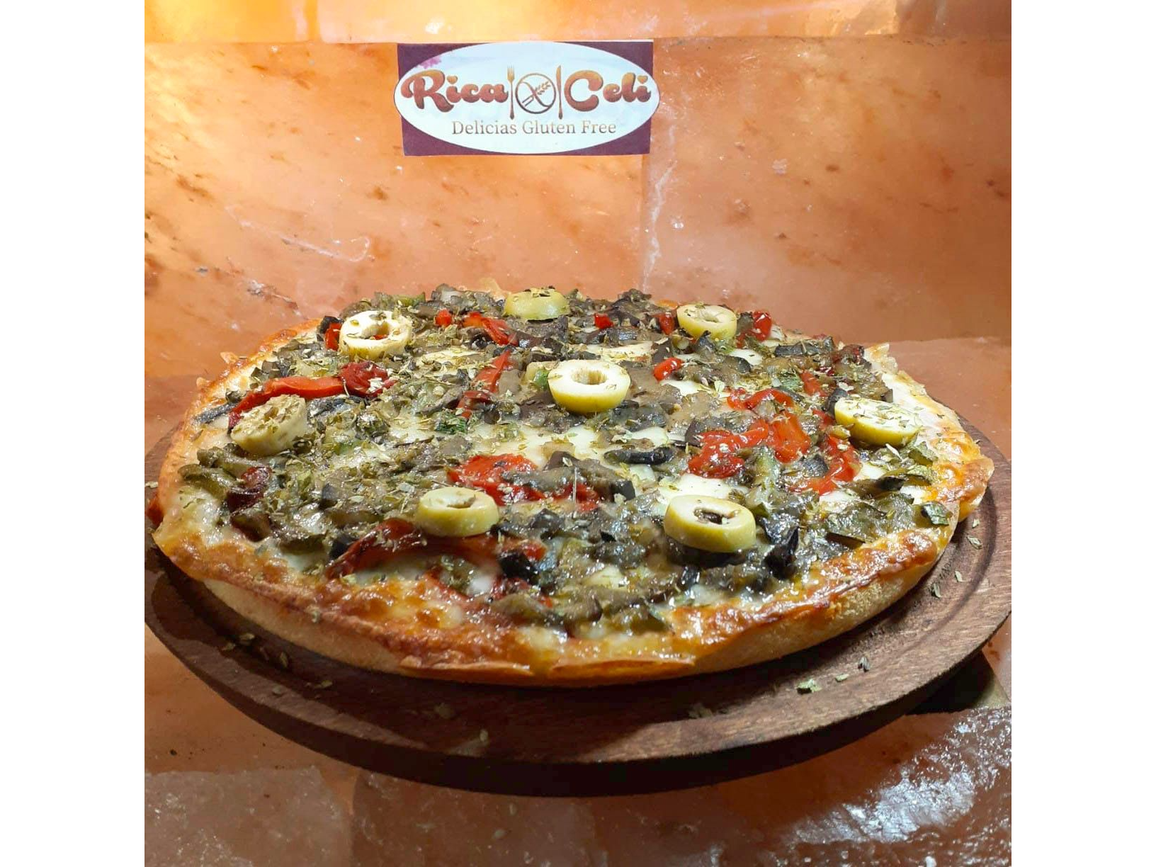 Muzza y verduras grilladas