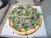 Pizza con Rúcula y Jamón Crudo