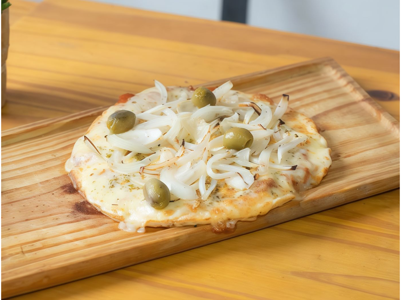 Fugazza c/Muzza  y Cebolla Caramelizada