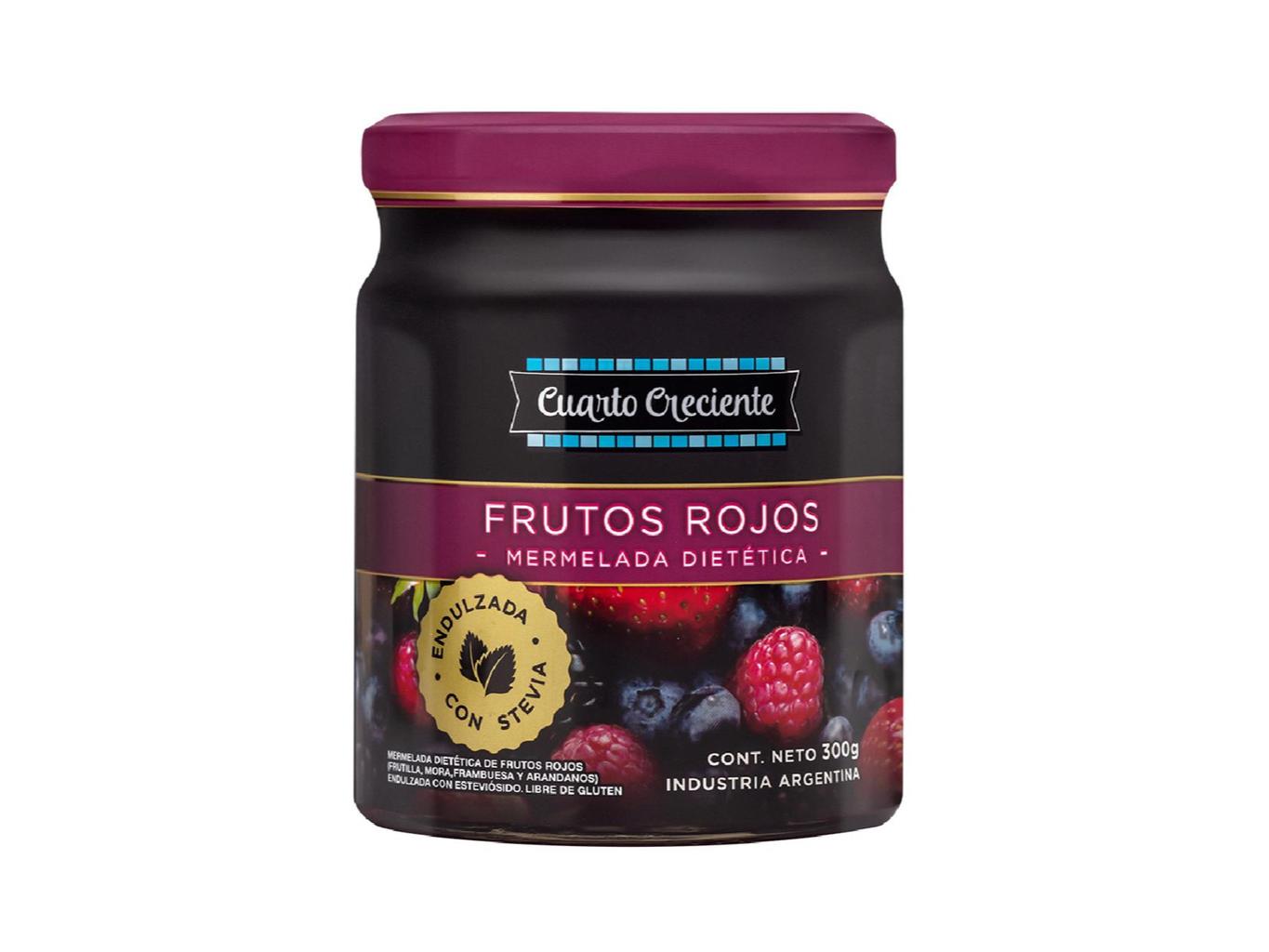 Mermelada Cuarto Creciente 280g con stevia